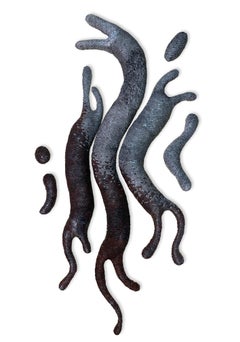 3d metal wall sculpture with scales “Régénérescence”