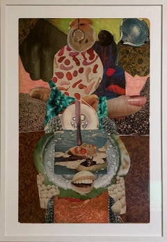 "Untitled (Modern Woman), " Juliette Gordon, New York Feminist Collage Art WAR