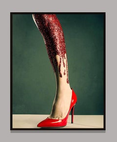 Day 197 by Juliette Jourdain - Big headed series - Self Portrait