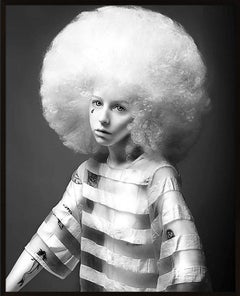 Day 27 by Juliette Jourdain - Big headed series - Self Portrait