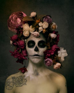 Day 62 by Juliette Jourdain - Big headed series - Self Portrait