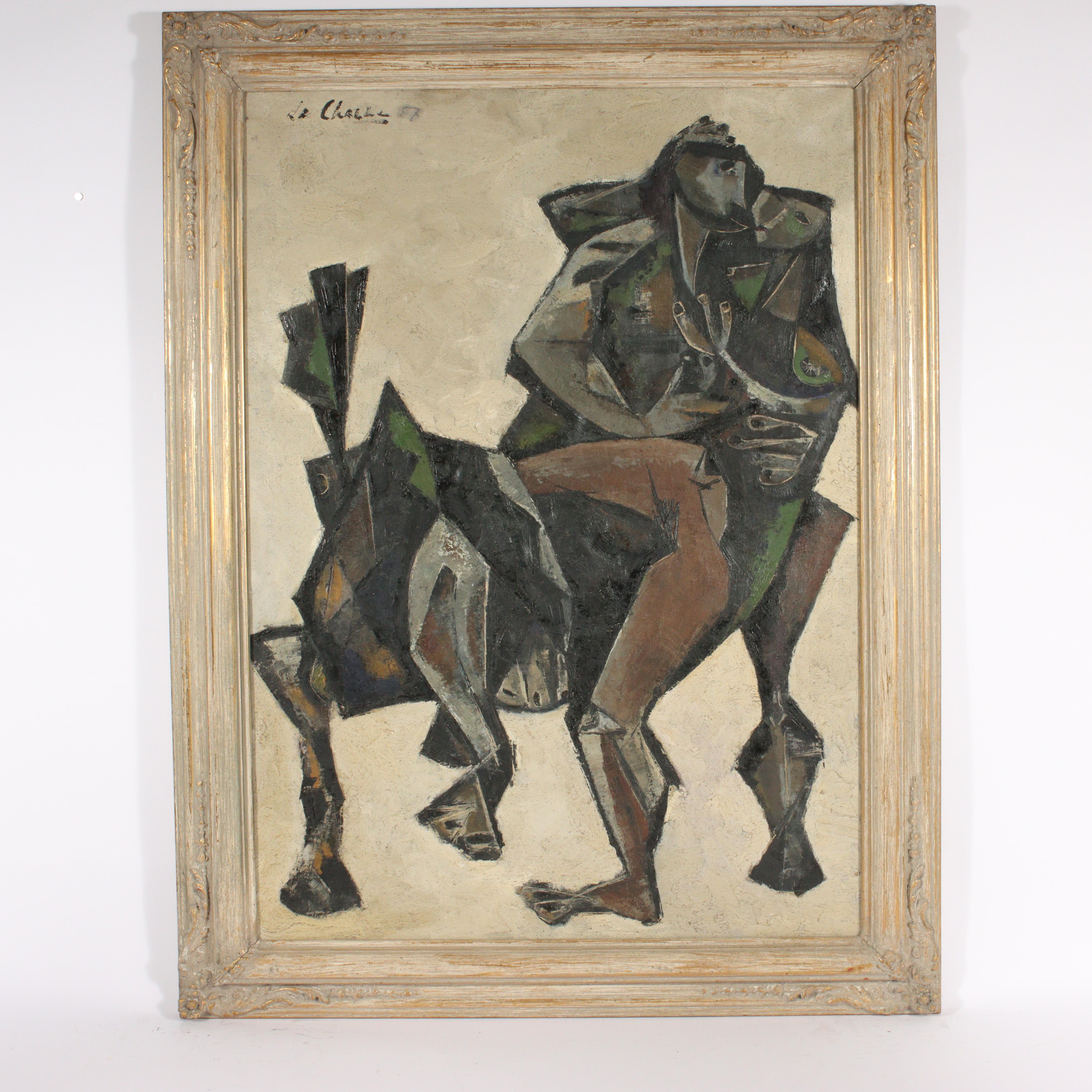 Juliette LaChaume Abstract Painting - The Rape of Andromeda