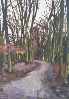 Zeitgenössische französische Kunst von Juliette Lamarca - L'allée Accueillante