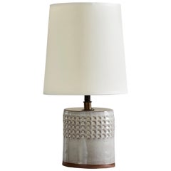 Lámpara Juliette, Lámpara de mesa escultórica de cerámica by Dumais Made