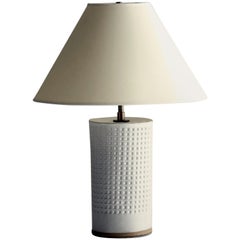 Juliette Lamp Short, Ceramic Sculptural Table Lamp by Dumais Made