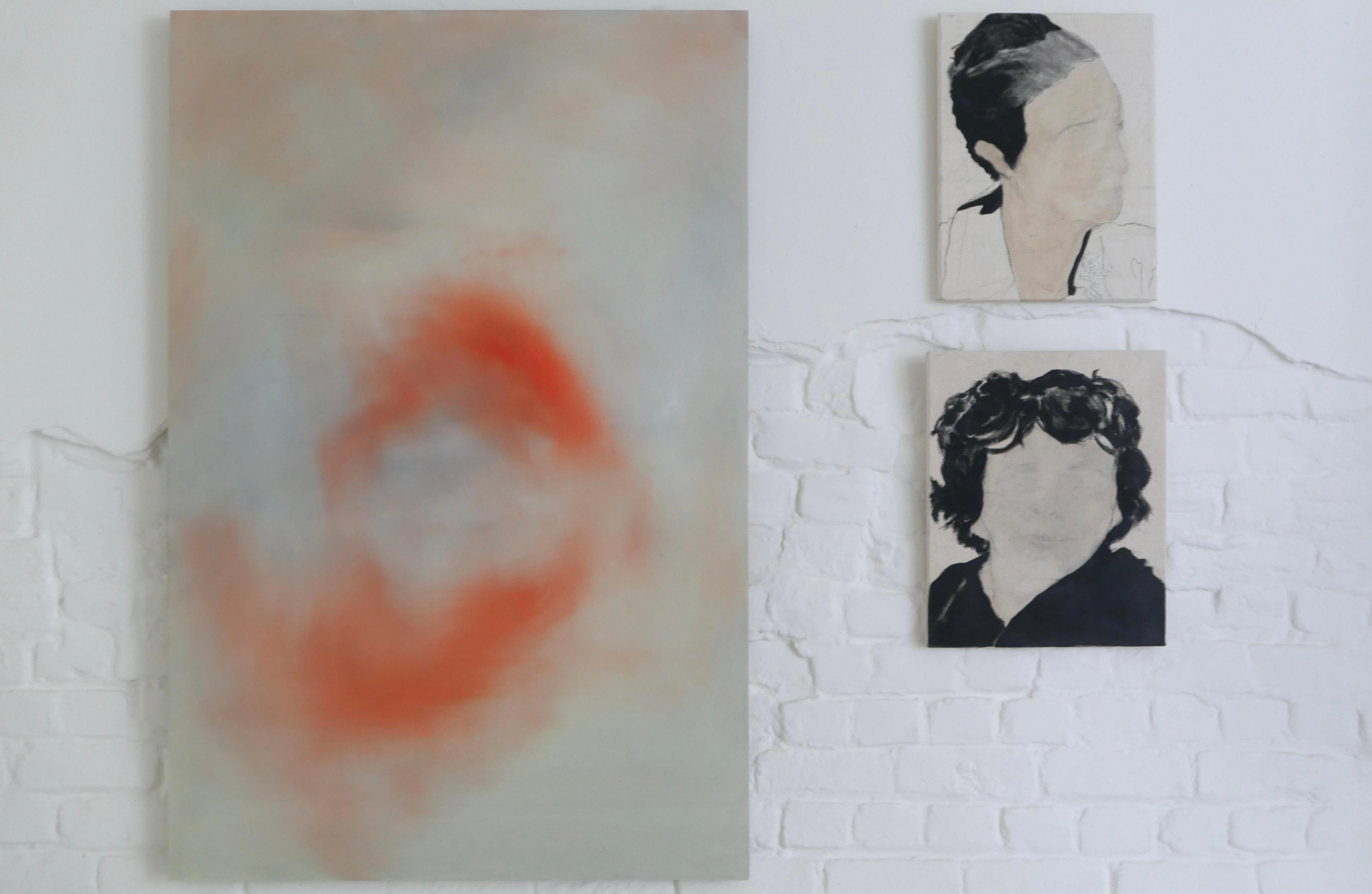 Portrait en toile poétique brute, 2023 