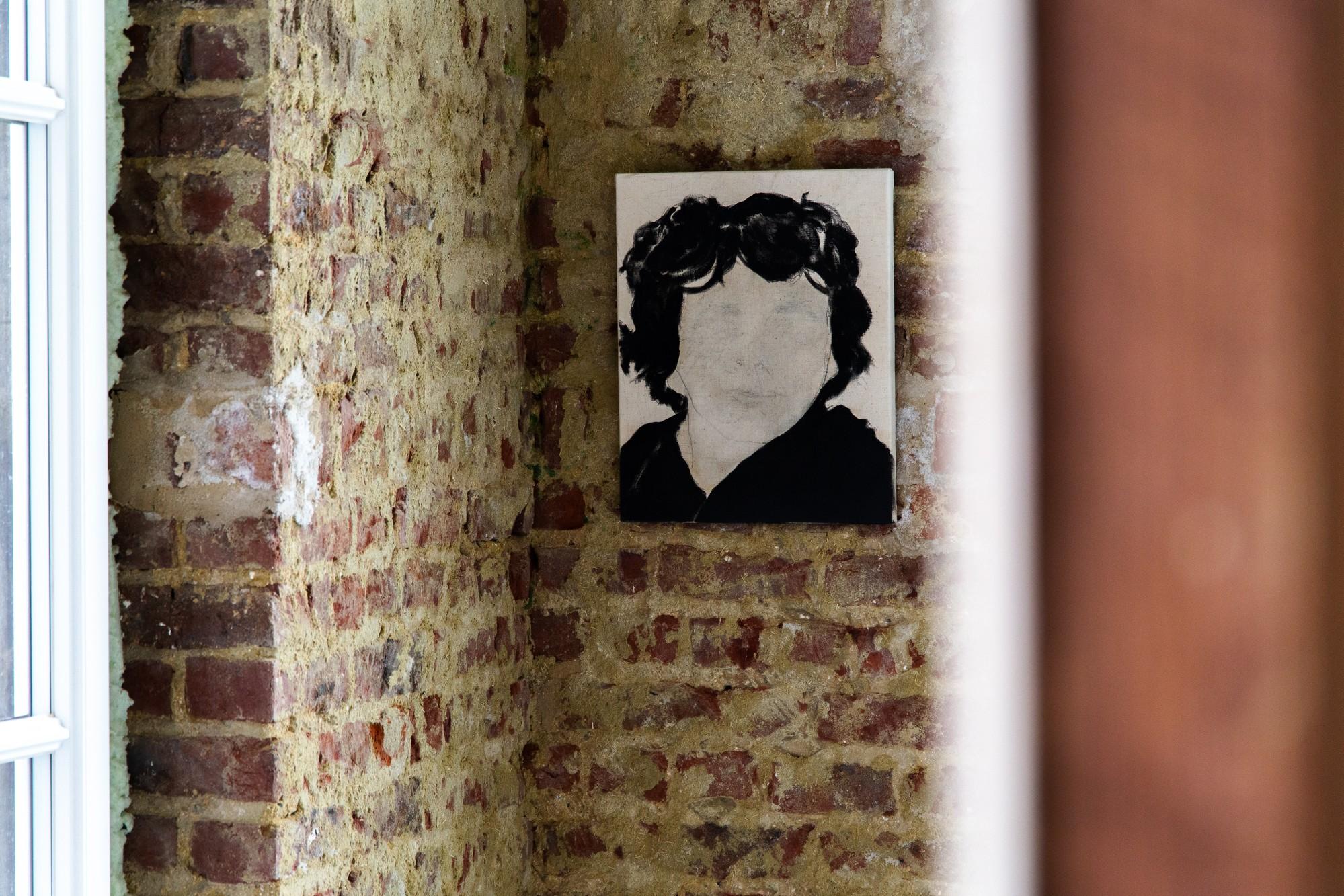 Portrait en toile poétique brute, 2023 