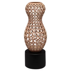 Juliette Pierced Ceramic Sculpture, Blush
