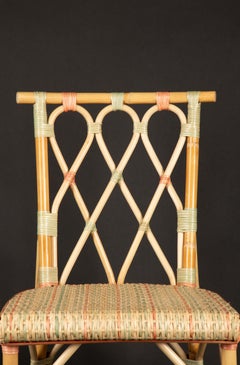 Juliette Rattan Chair by Creel and Gow