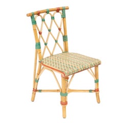 Juliette Rattan Chair by Creel and Gow