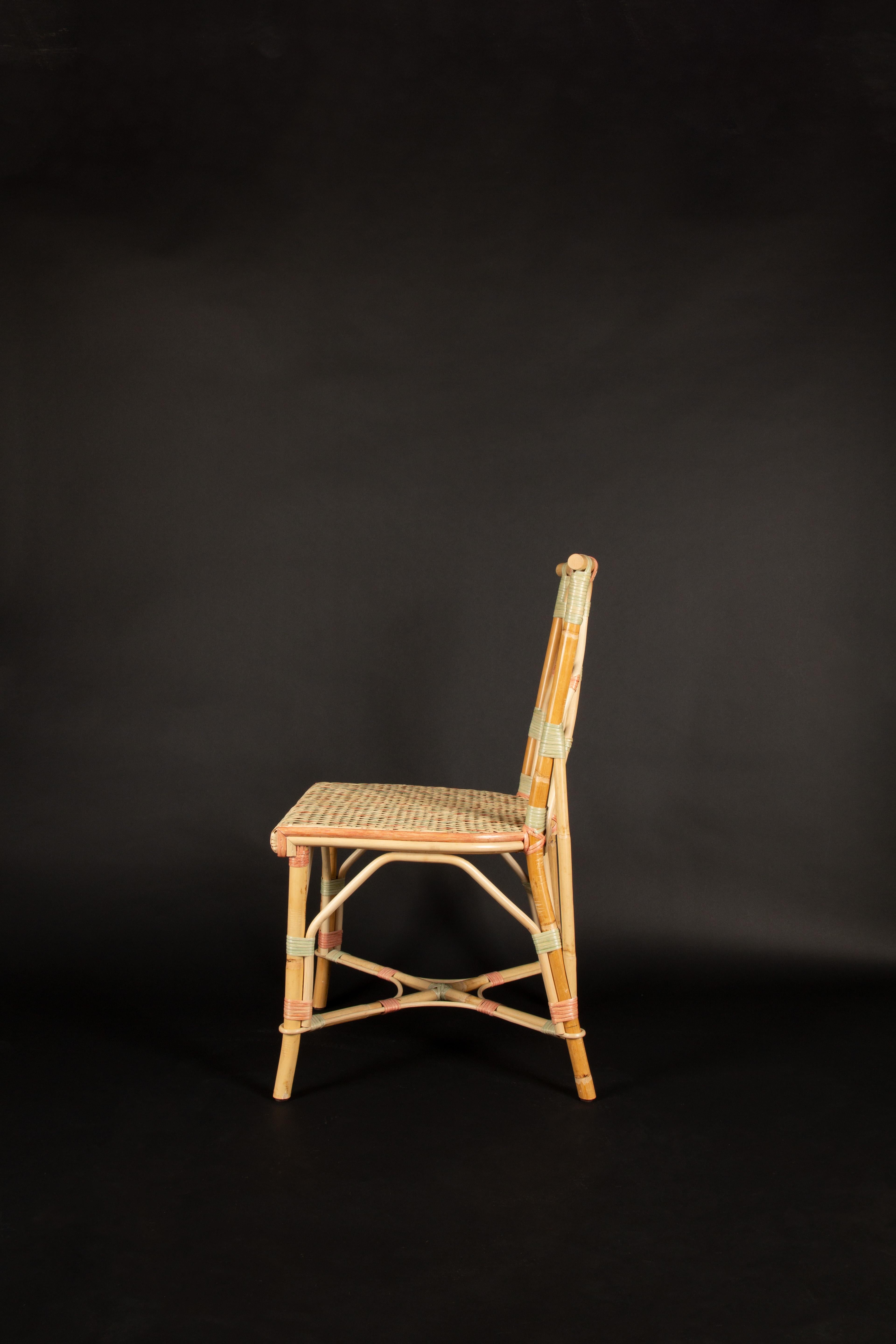 Juliette Rattan Chair by Creel and Gow 1