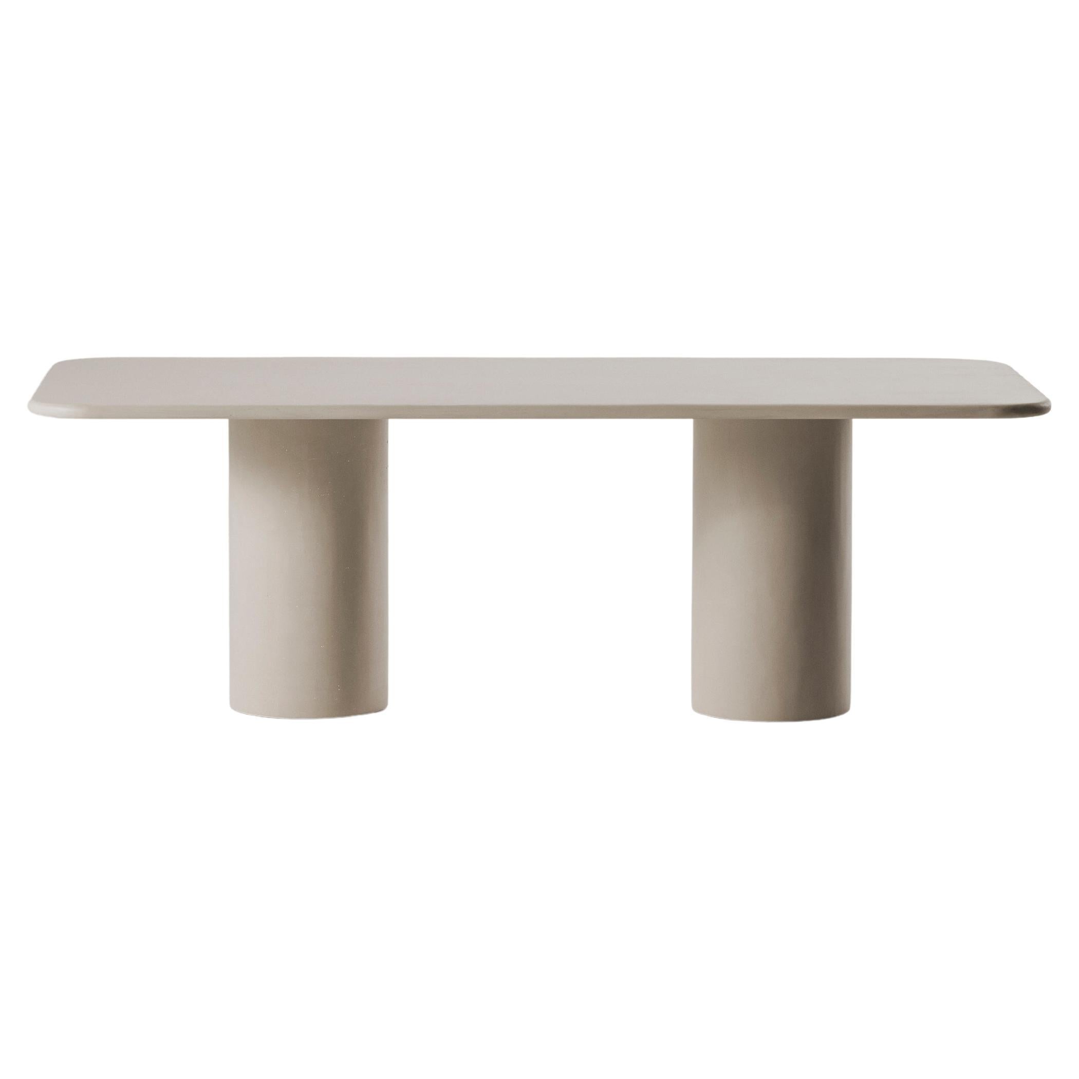 Julinha Microcement Dining Table by Marlot Baus