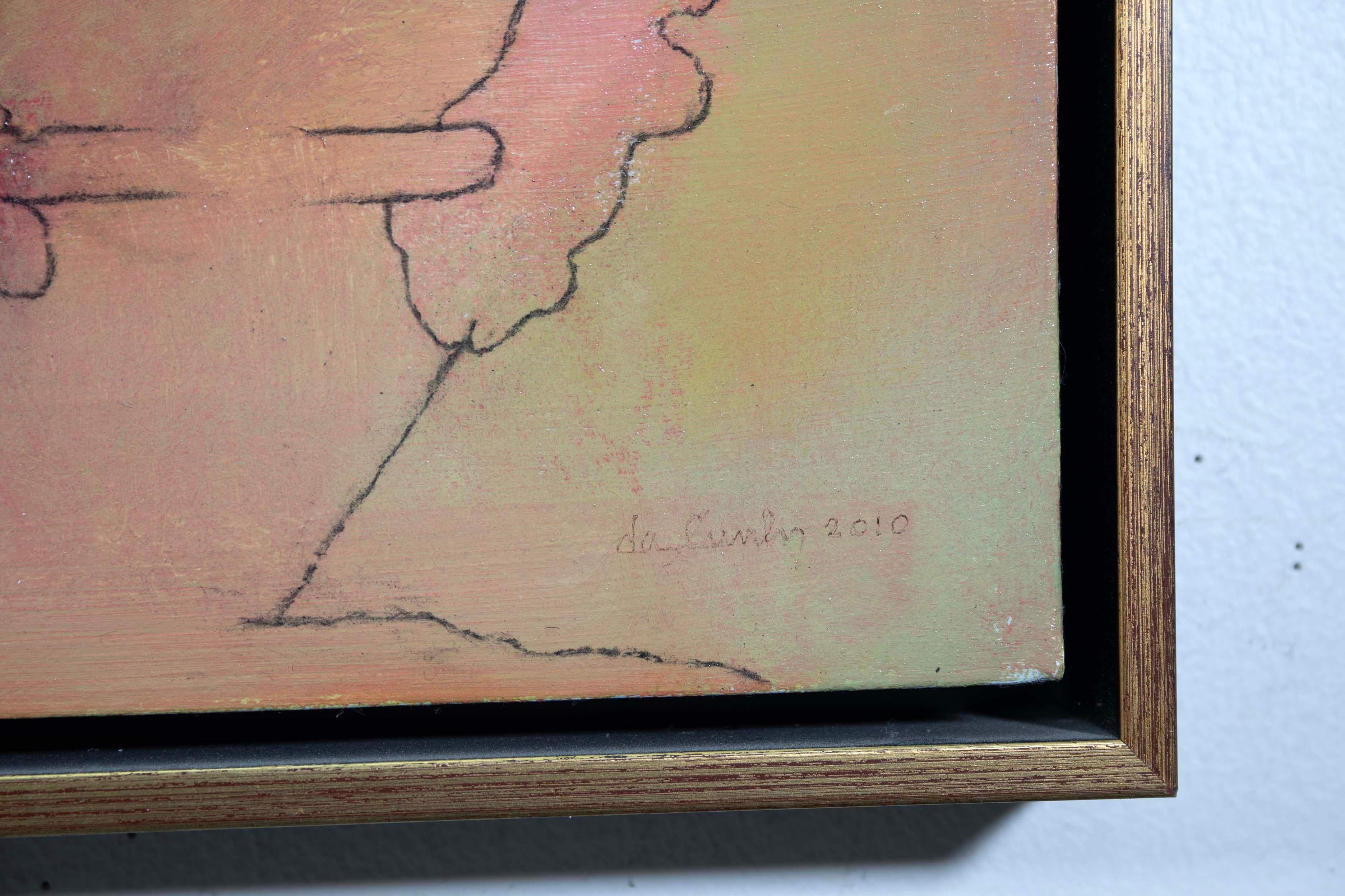 Julio daCunha Signiert Moderne Abstrakte Figurative Ölgemälde auf Leinwand 2010 im Angebot 6