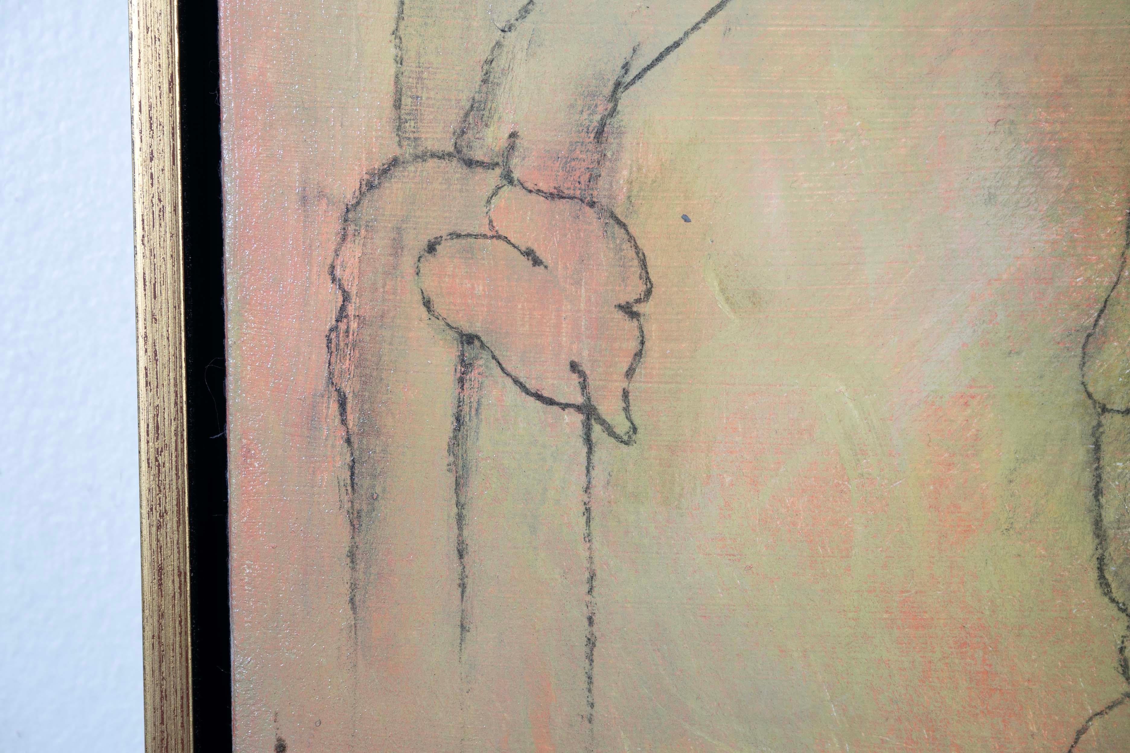 Julio daCunha Signiert Moderne Abstrakte Figurative Ölgemälde auf Leinwand 2010 im Angebot 2
