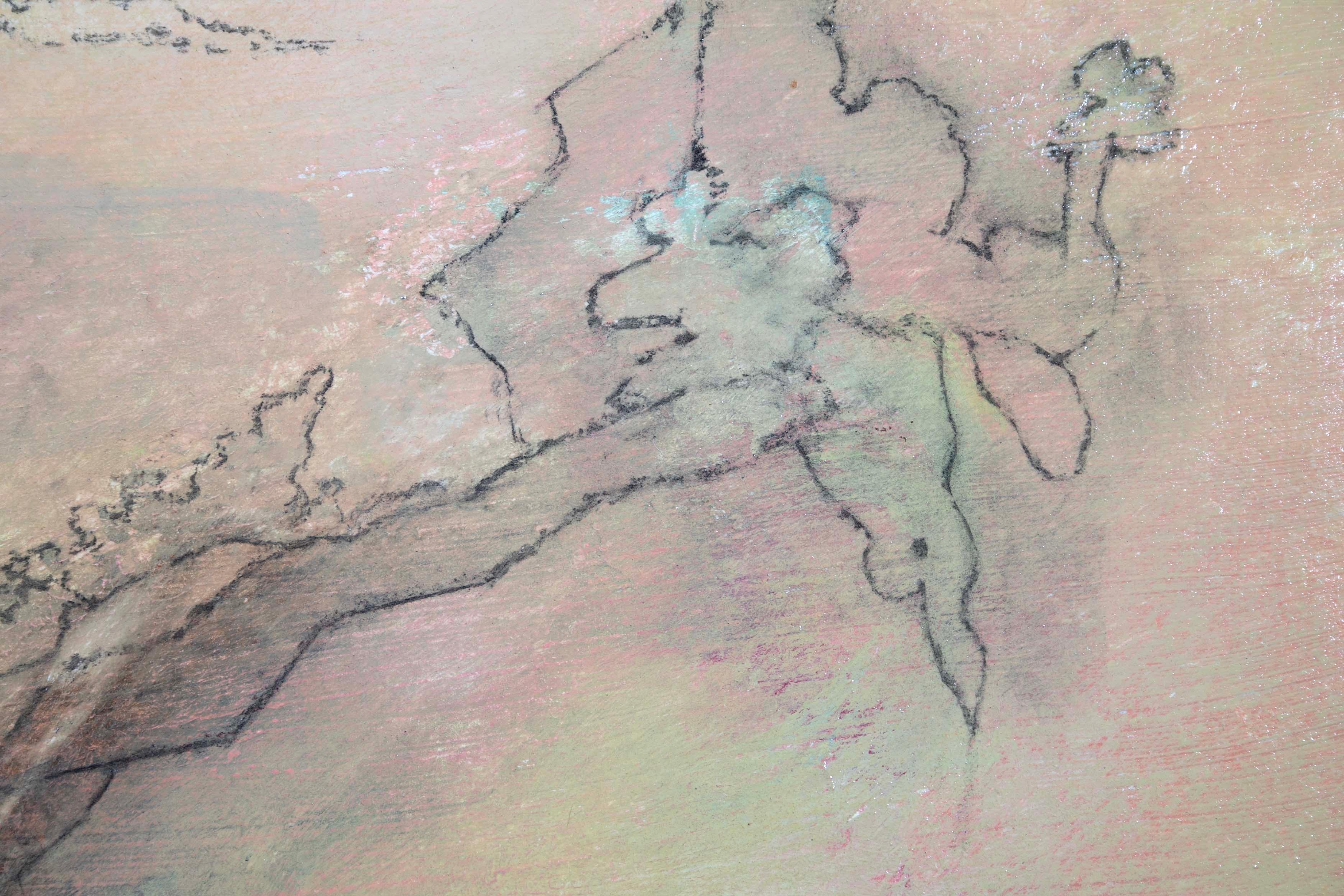 Julio daCunha Signiert Moderne Abstrakte Figurative Ölgemälde auf Leinwand 2010 im Angebot 4