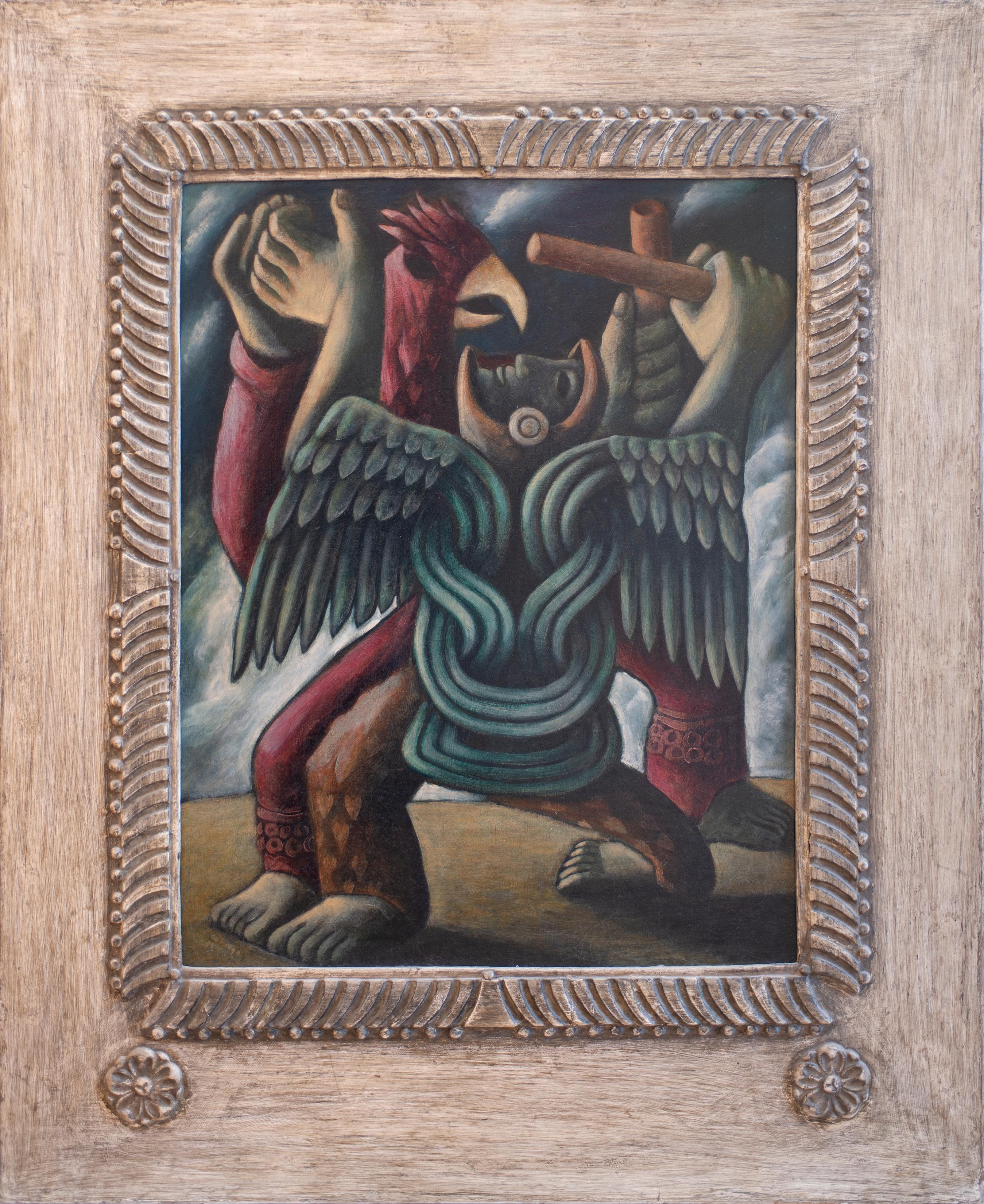 Julio de Diego Figurative Painting – Himmlische Phänomene