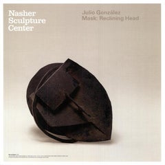 Julio Gonzalez 'Mask: Reclining Head' 2003- Offset Lithograph