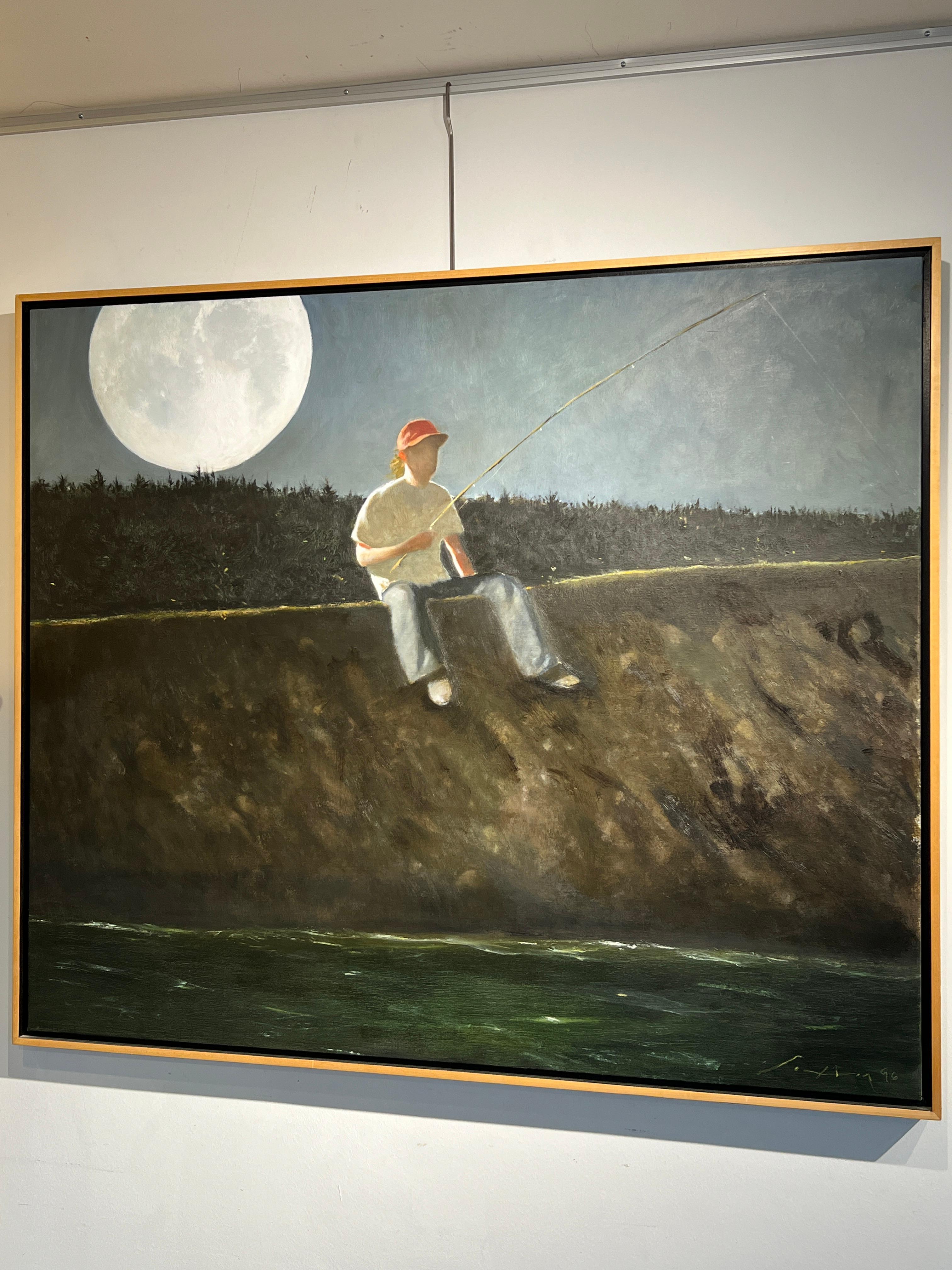 Mad River, 1996
Julio Larraz (Cuban, 1944)
Signed and Dated Lower Right
41 x 49 inches
43 x 51 inches with frame
Provenance: Atrium Gallery, 1999

Accomplished painter, sculptor, and draftsman Julio Larraz through his artwork has transcended time