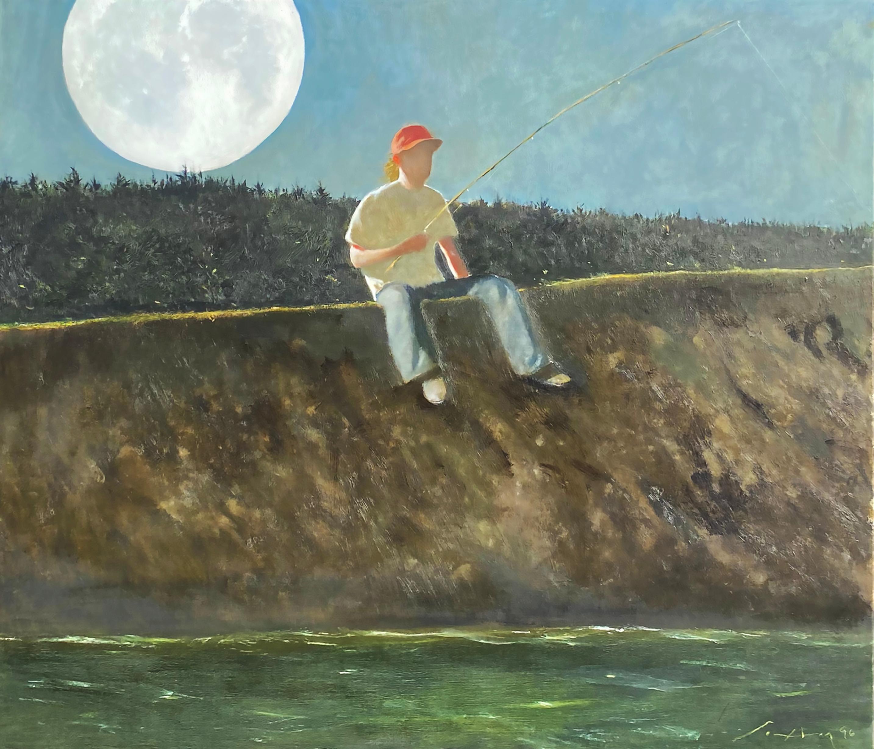 Julio Larraz Landscape Painting - Mad River
