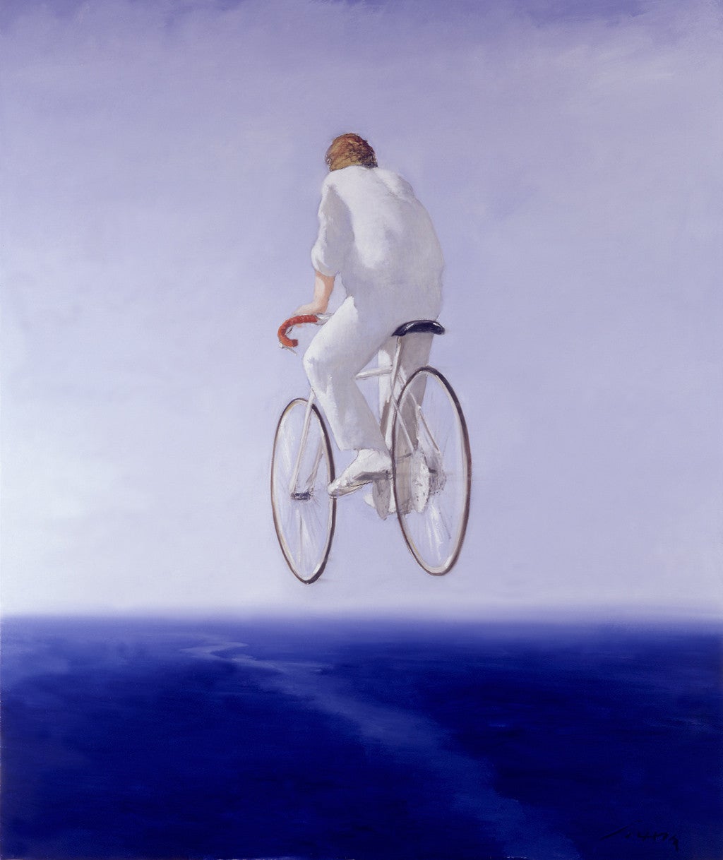 Julio Larraz Abstract Print – Träume, Kinder bitte