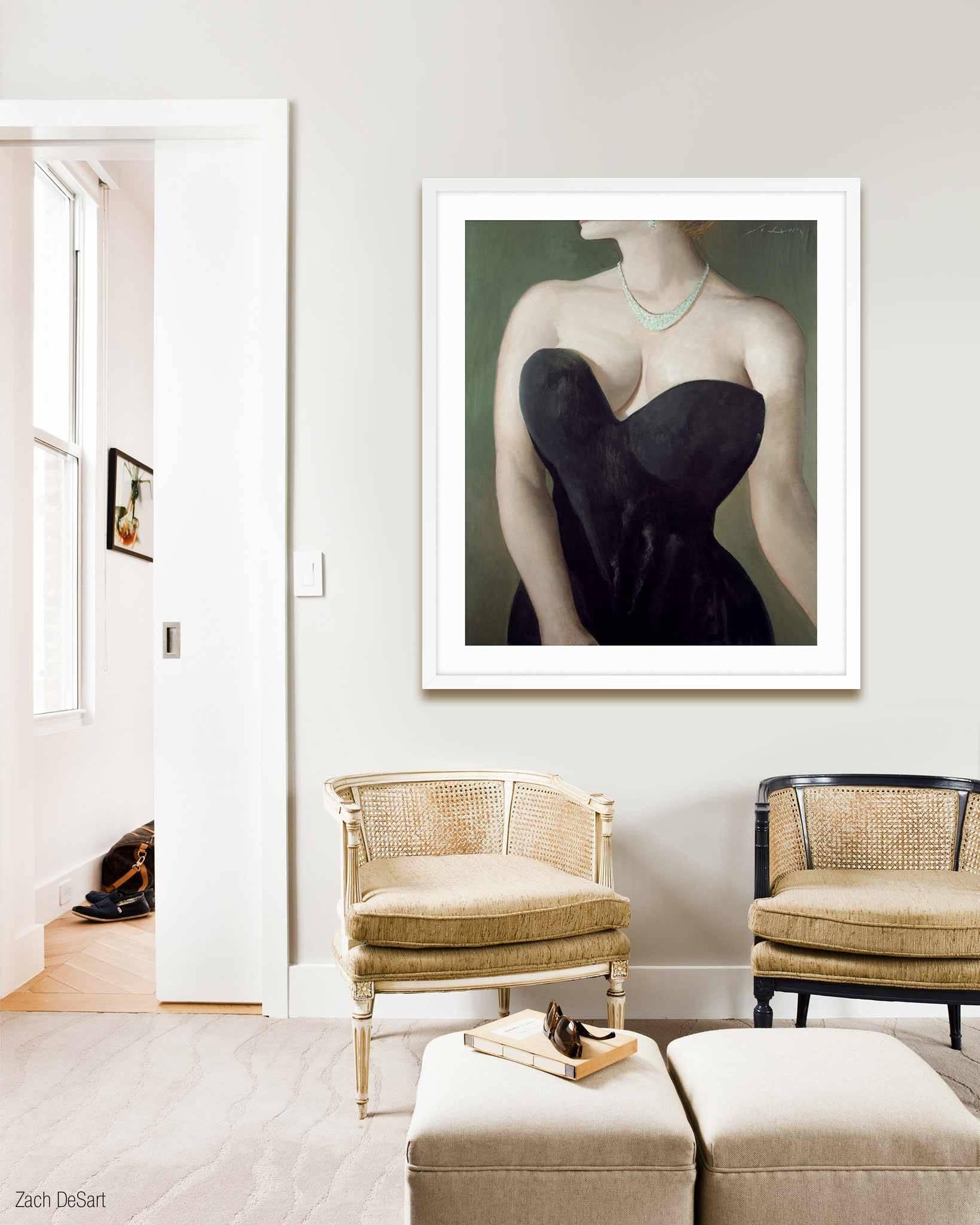 Monroe-Doktrin – Print von Julio Larraz