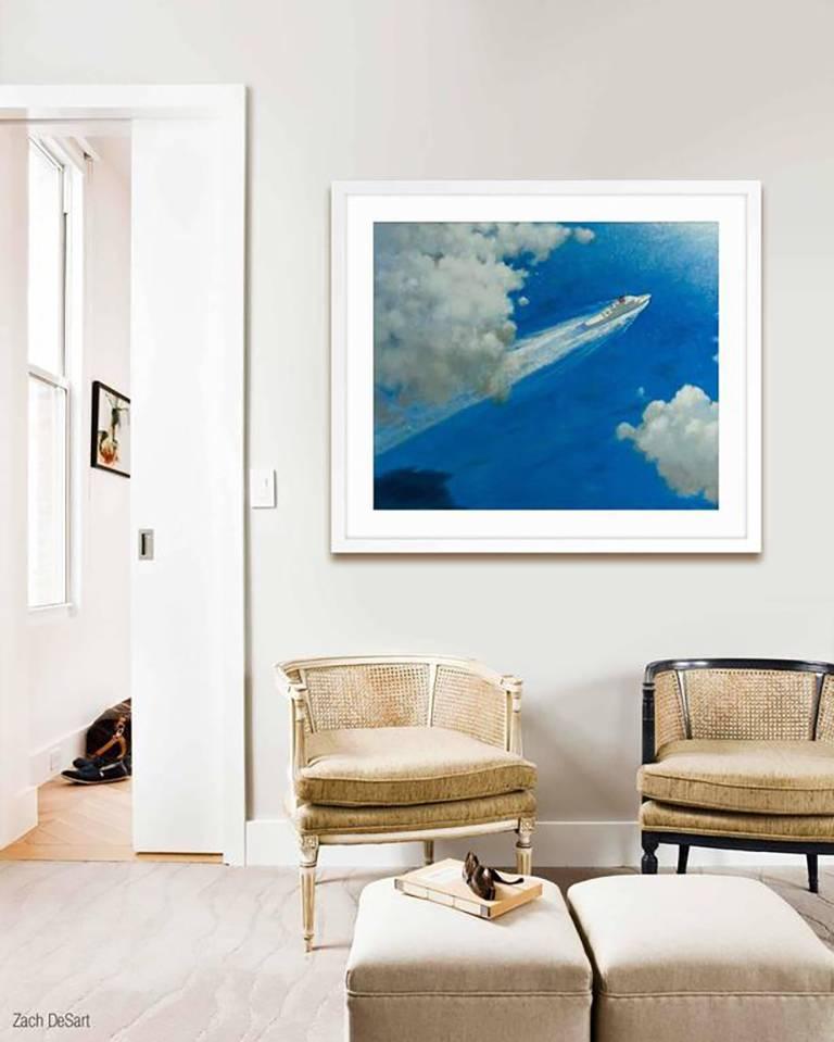 Sea Road to Bimini - Print by Julio Larraz