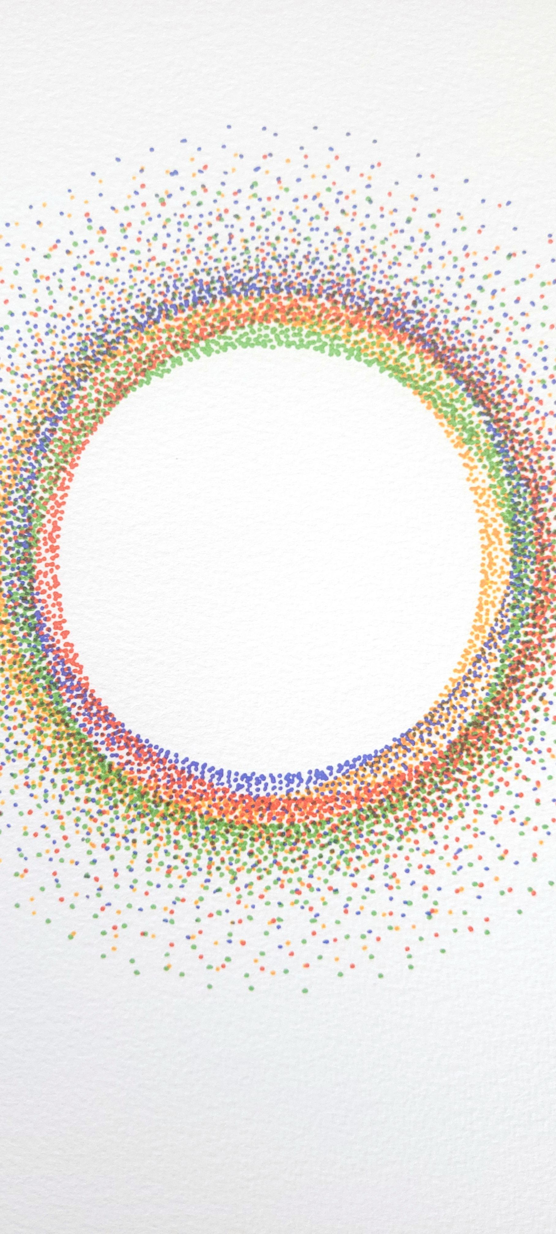Signed and numbered art print by Julio Le Parc from the series 