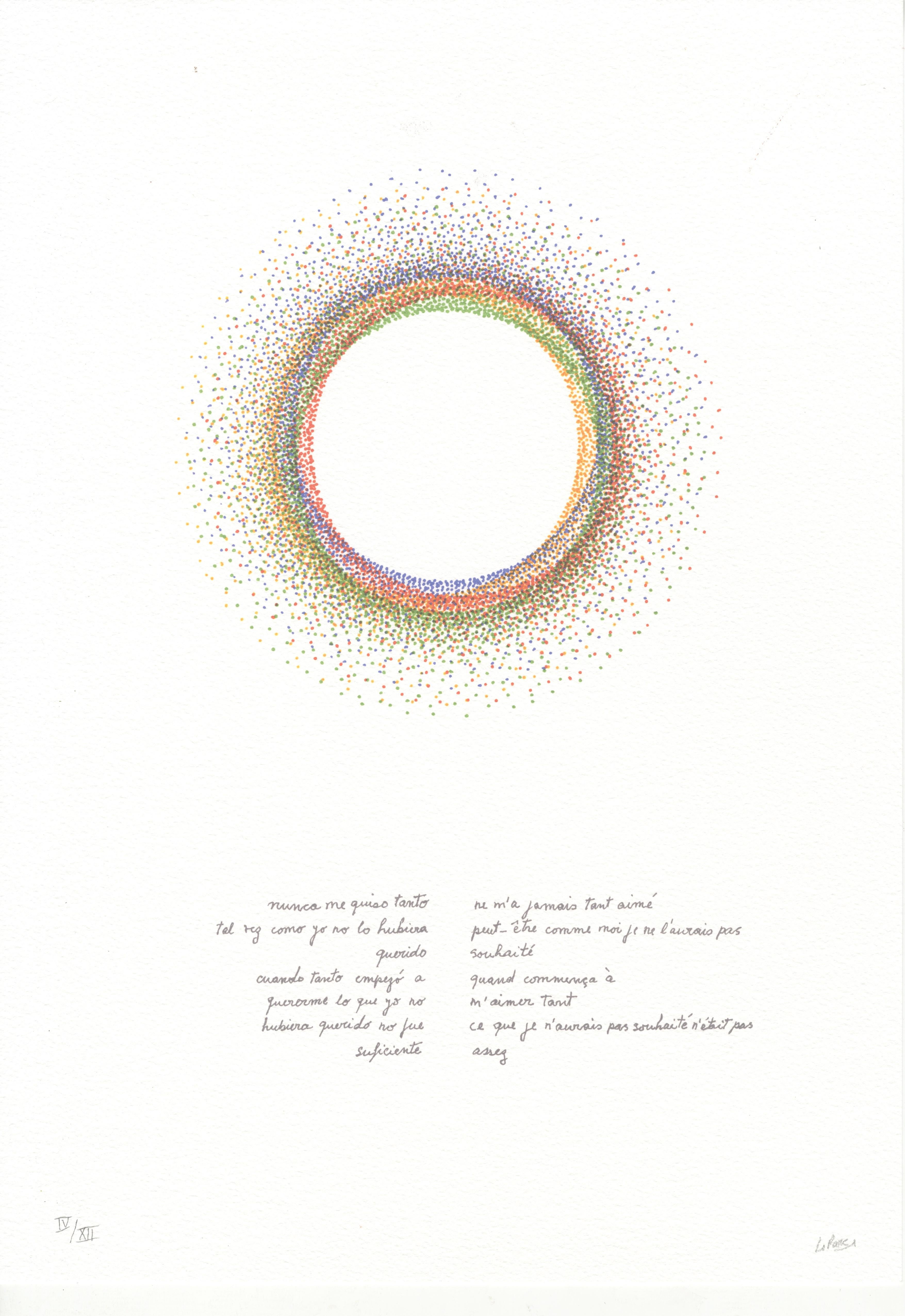 Julio Le Parc Abstract Print - ALCHIMIE & POESIE 2