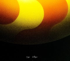 Julio Le Parc (1928) - Pochoir en color sobre papel - 1992