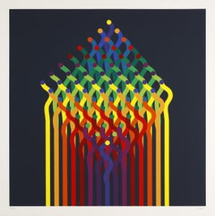 Julio Le Parc (1928) - Farbsiebdruck auf Papier - 1997