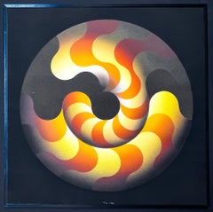 Julio Le Parc (1928) - Pochoir sur papier - 1992