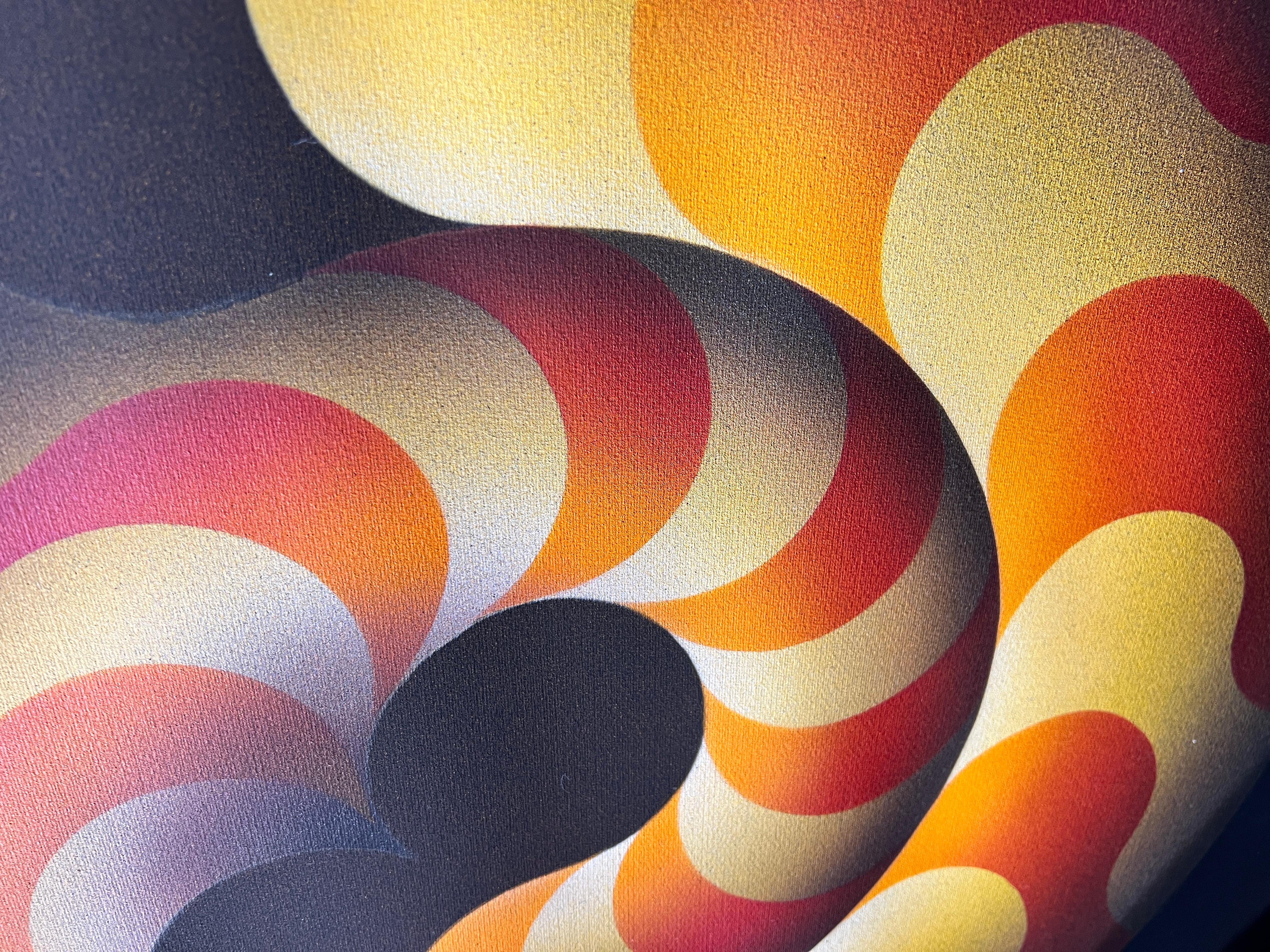 Julio Le Parc (1928) - Pochoir on paper - 1992 For Sale 5