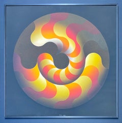 Julio Le Parc (1928) - Pochoir on paper - 1992