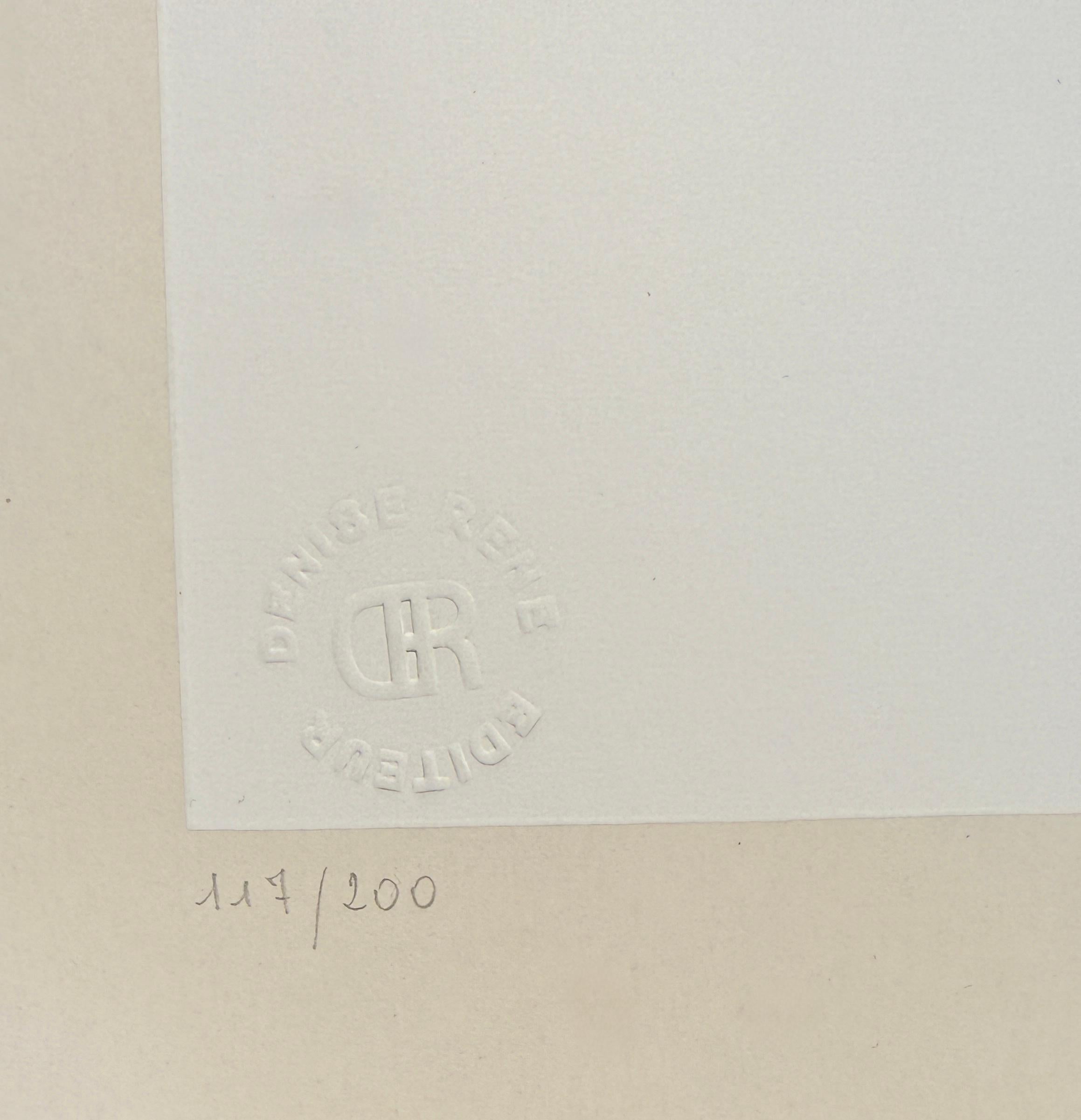 Julio Le Parc (1928) - Serigrafía sobre papel - 1971 en venta 1