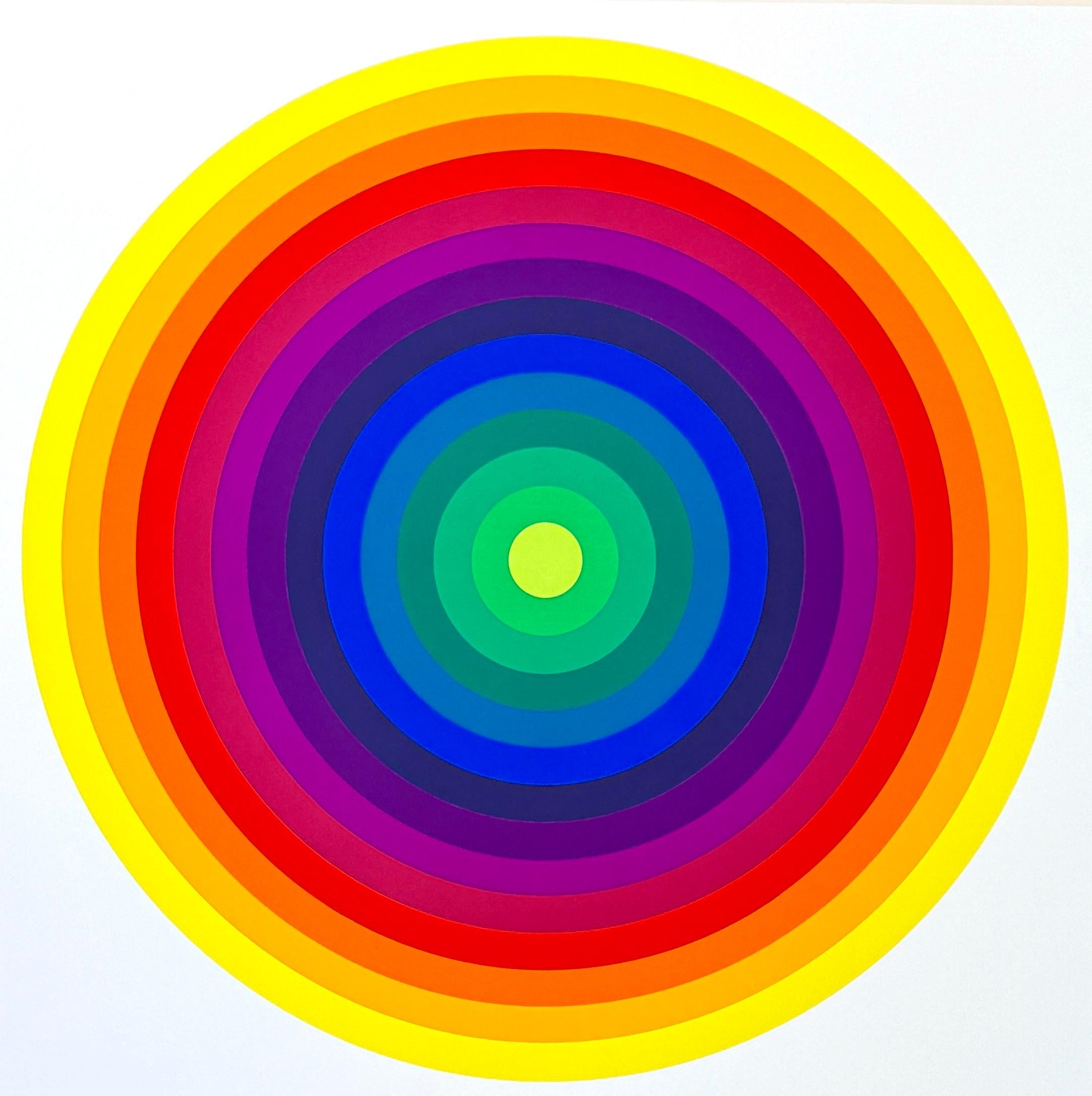 Julio Le Parc (1928) - Serigrafía sobre papel - 1971 en venta 2