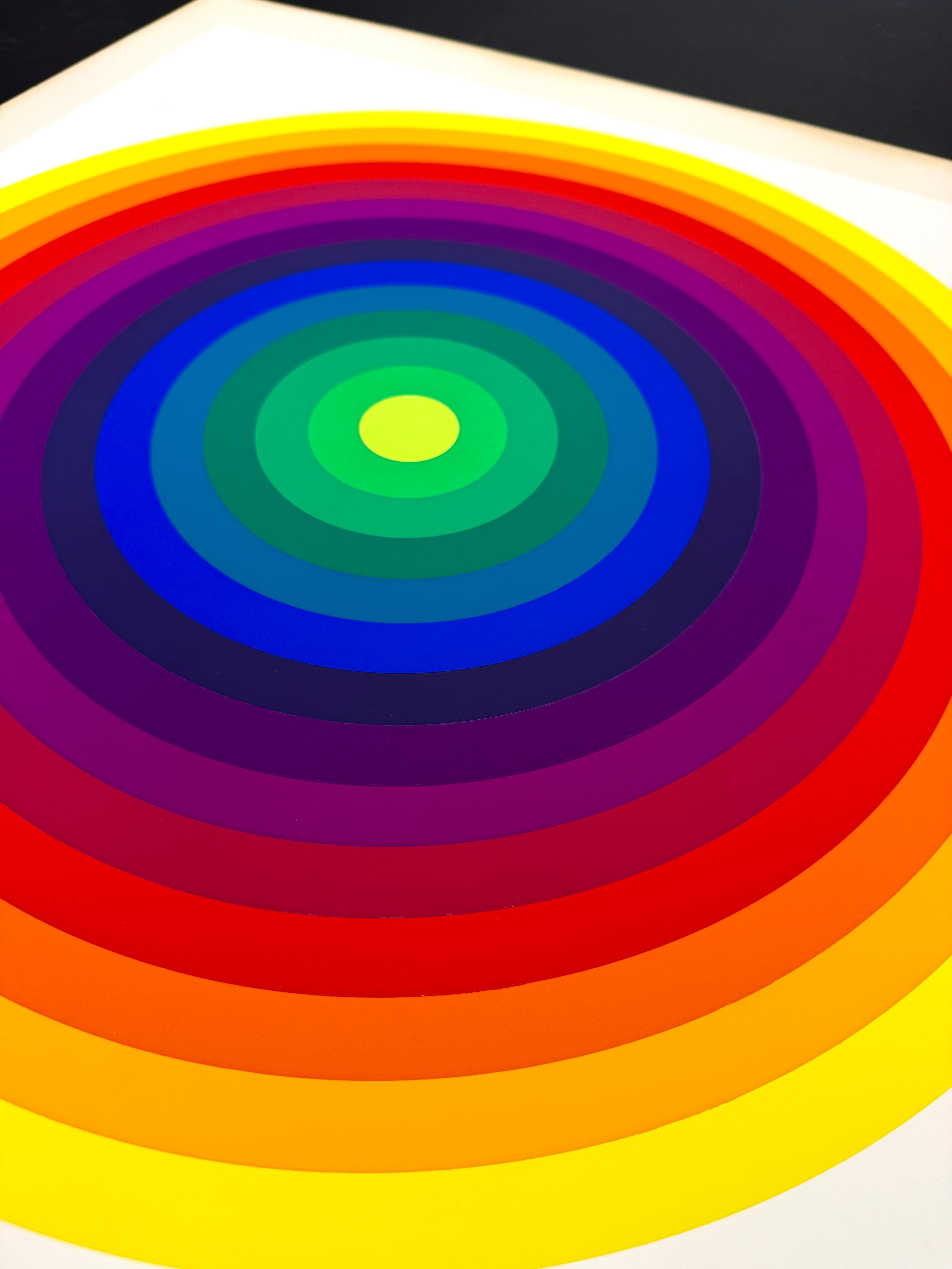 Julio Le Parc (1928) - Serigrafía sobre papel - 1971 en venta 3