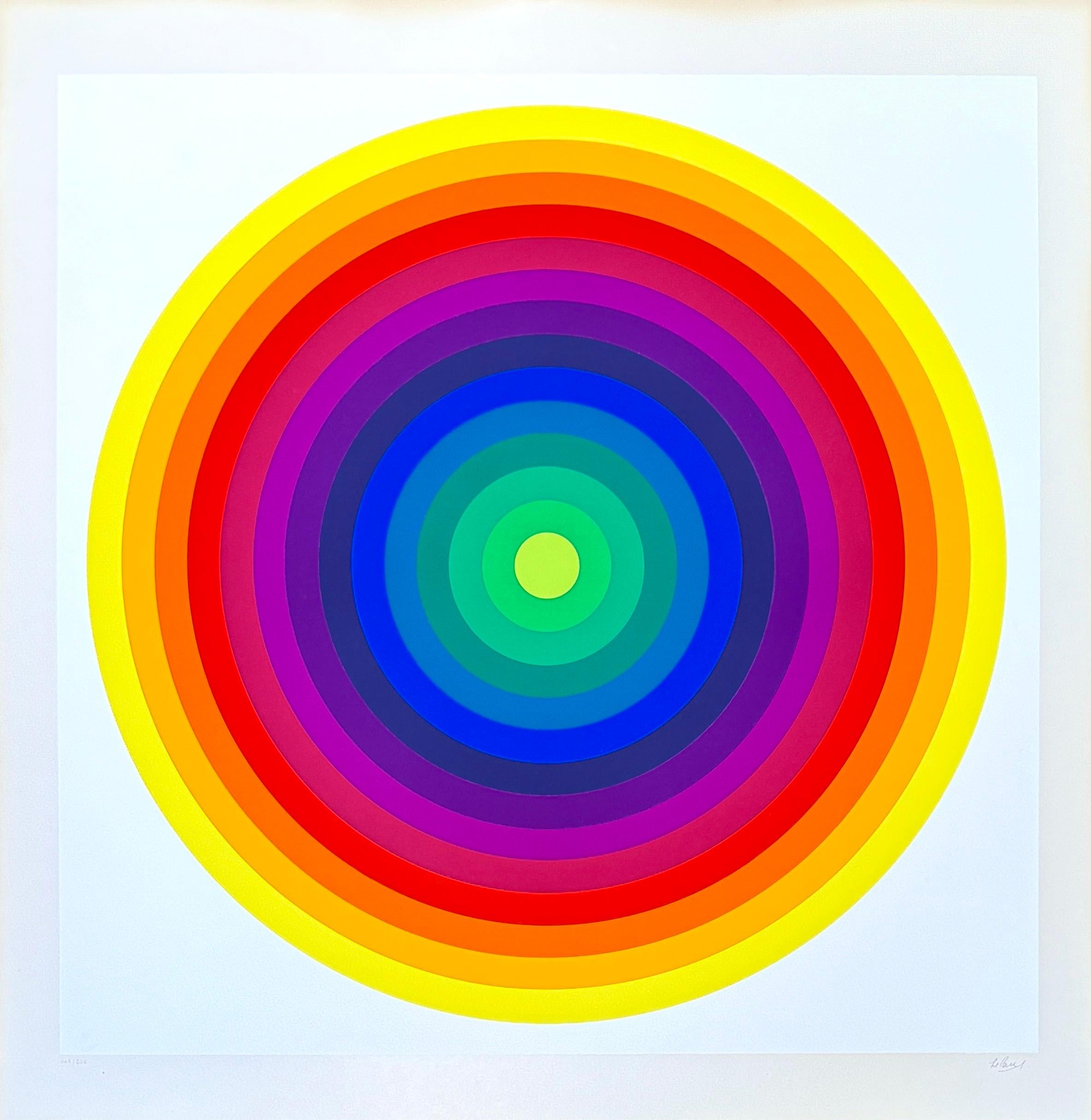 Julio Le Parc (1928) - Serigrafía sobre papel - 1971