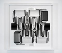 Julio Le Parc "Larga marcha, 4 bifurcaciones 2"