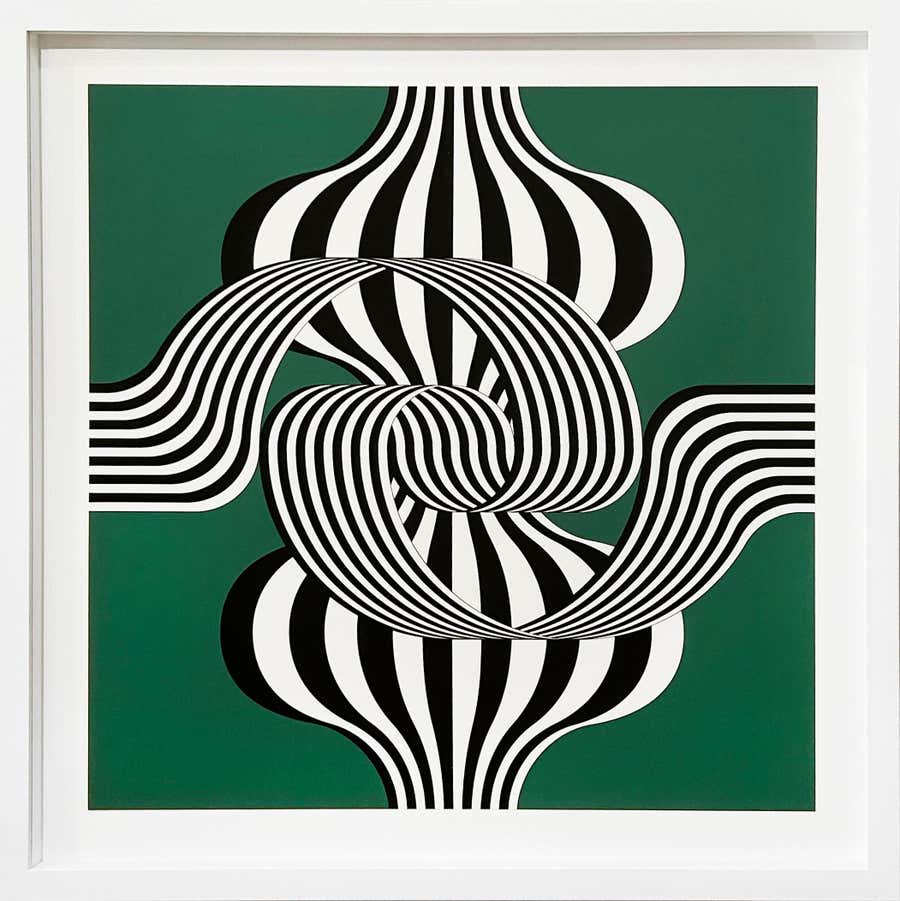 Julio Le Parc "Larga Marcha, 4 BIFURCACIONES 5"