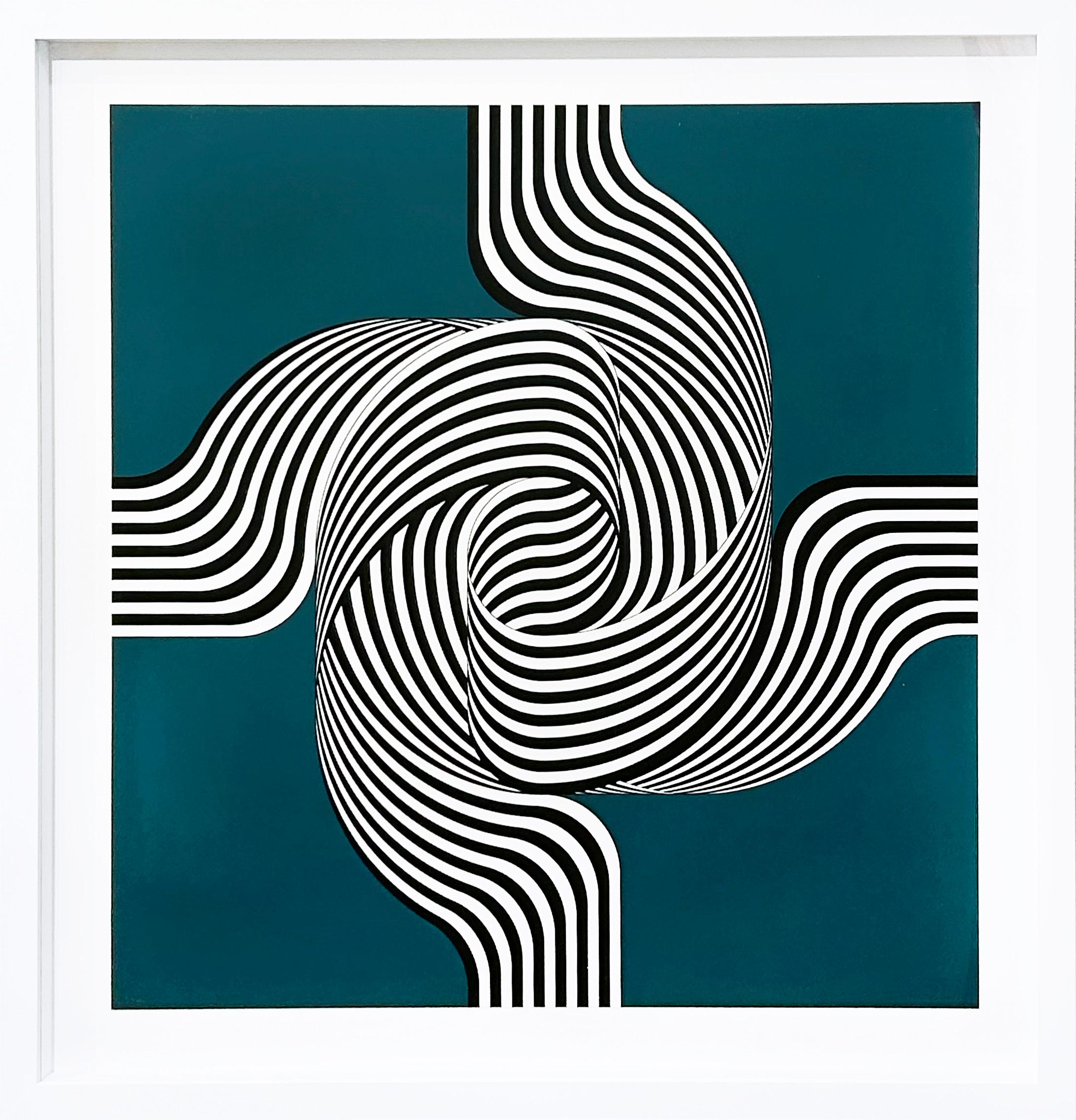 Larga Marcha, 4 BIFURCACIONES 6 - Print by Julio Le Parc