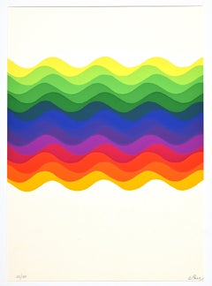 Untitled - Original Screen Print by Julio Le Parc - 1977