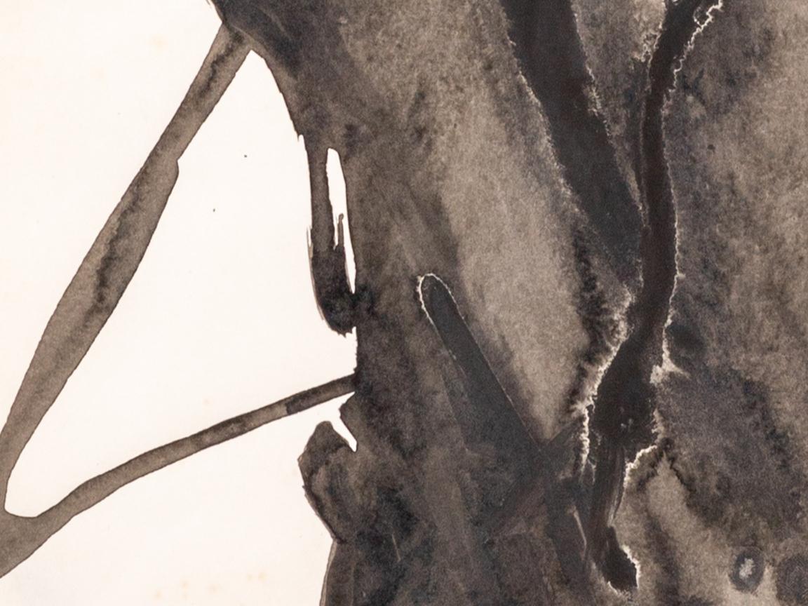 Júlio Resende, Encre sur papier (Tinta-da-China), signé et daté 1981 en vente 1