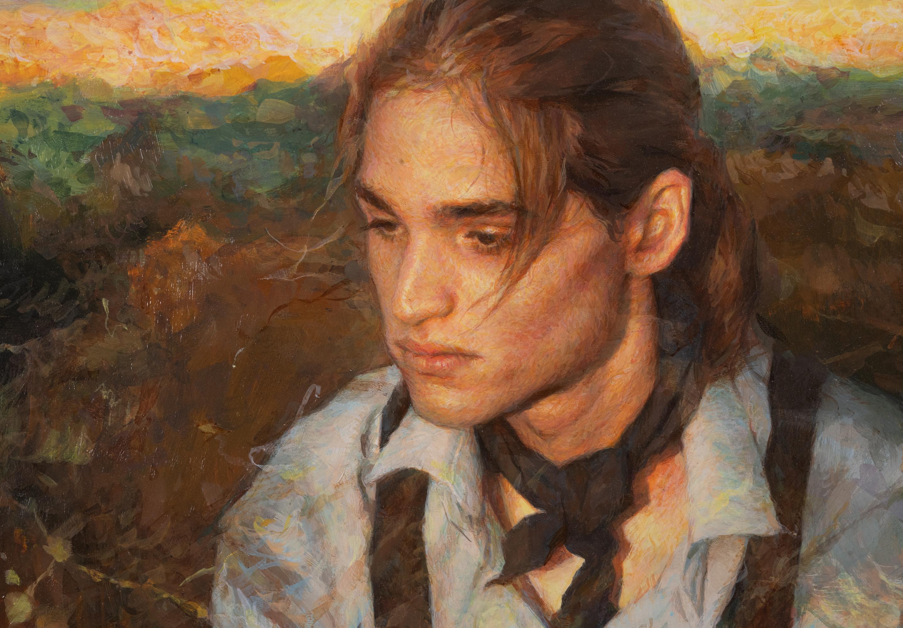 Una lettera a casa - Painting Contemporaneo di Julio Reyes