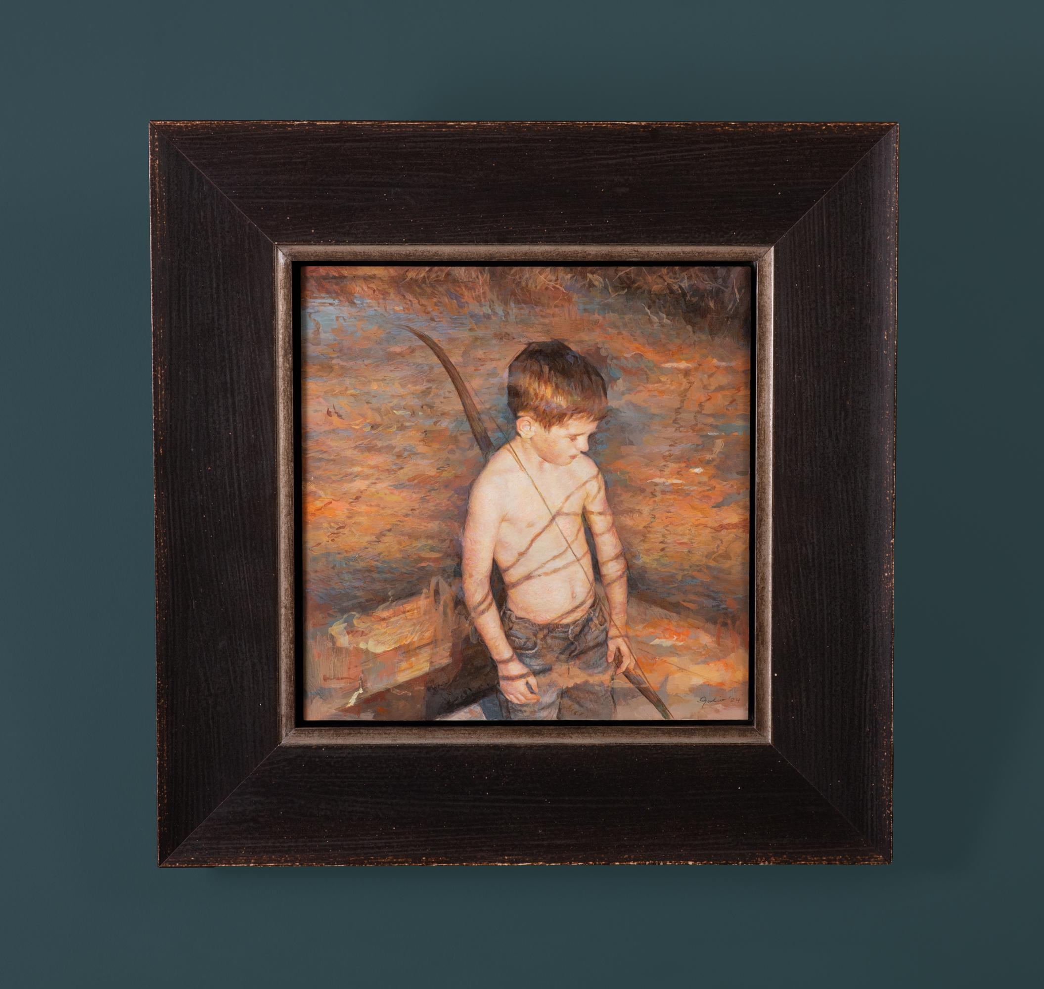 Pace nel luccichio - Painting di Julio Reyes