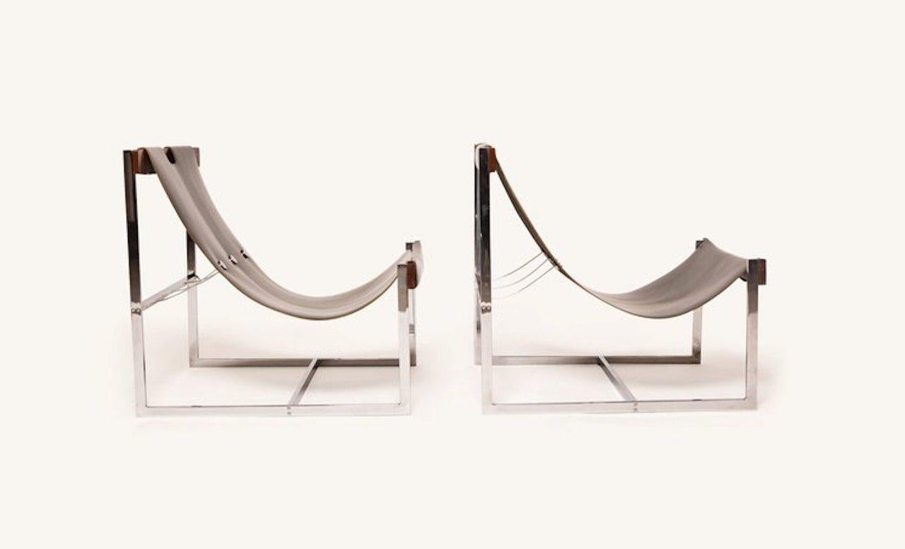 Mid-Century Modern Julio Roberto Katinsky Sling Chairs