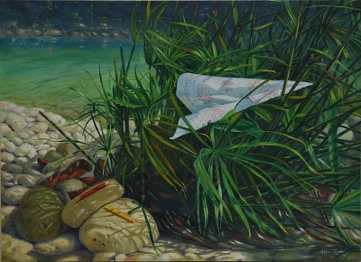 Julio TEJADA Landscape Painting -  Vuelo Frustrado, 2014 