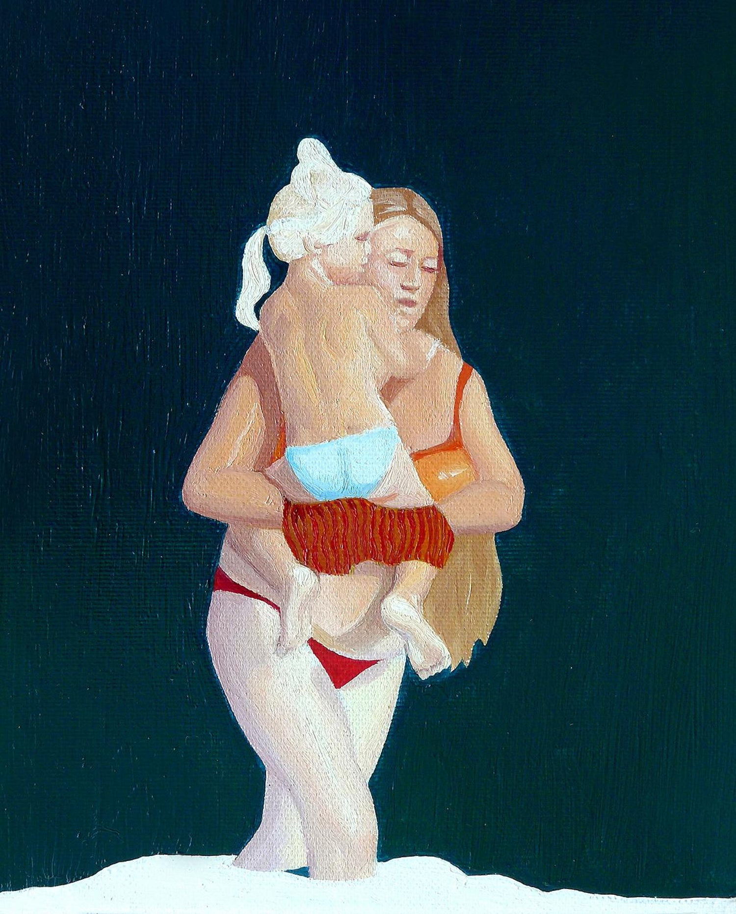 Julita Malinowska Maria Magdalena Modern Figurative Oil