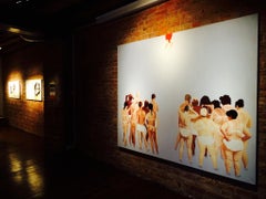 The Last Judgement 2 - Very Large Format,  Contemporary Oil Figurative Painting