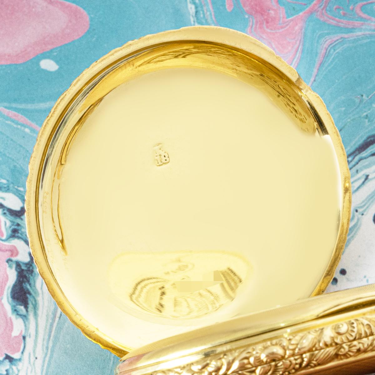 Julius Assmann. Eine schwere Gold Full Hunter Taschenuhr C1880s im Zustand „Hervorragend“ im Angebot in Mayfair, London, London