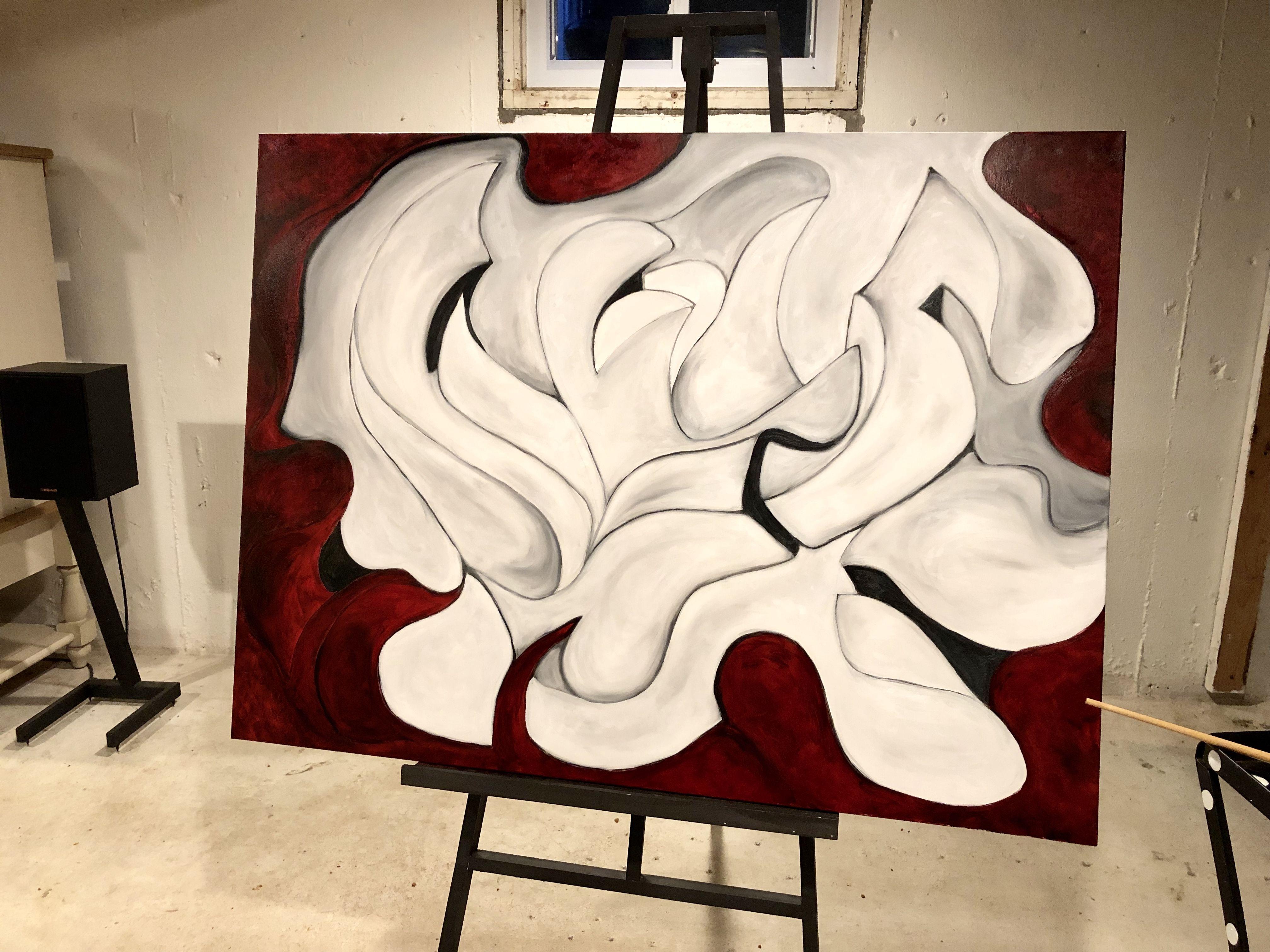 American Hardcore by Design, Pittura, Olio su tela - Painting di Julius Babilonia